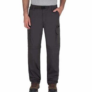 BC Clothing Men’s Lined Winter Cargo Pants XL × 30 Light Gray Flannel Lined